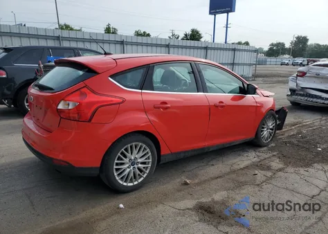 2012 Ford Focus Sel z USA, uszkodzony, nr VIN 1FAHP3M24CL338960